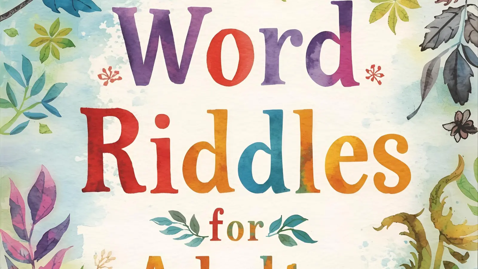 Word Riddles for Adults