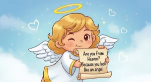 angel pick up lines