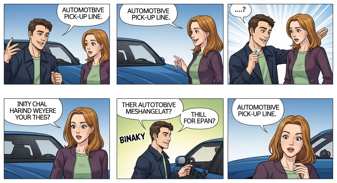 automotive pick up lines