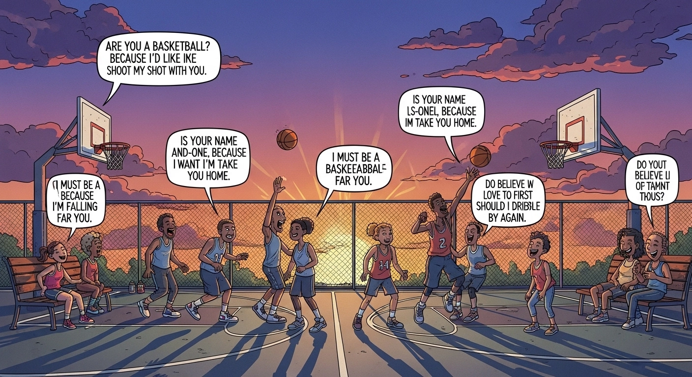 basketball pick up lines