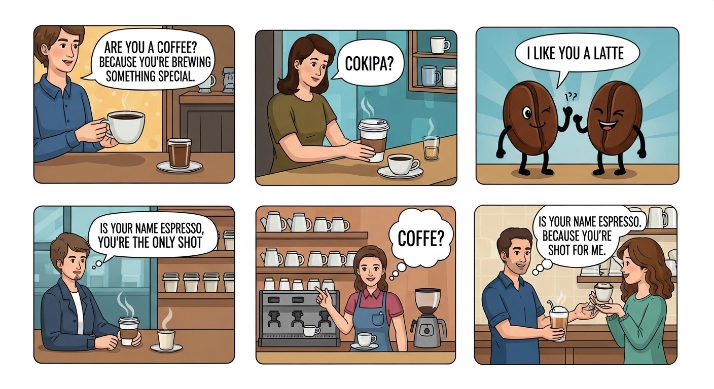 coffee pick up lines